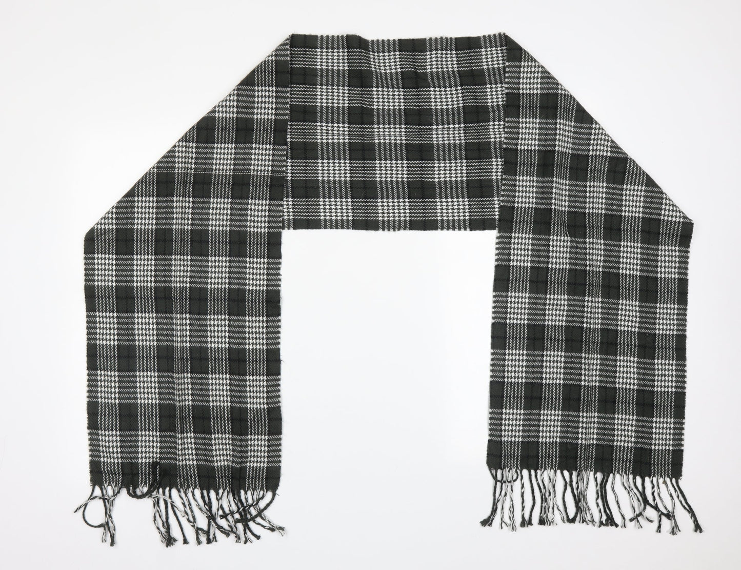 Topman Unisex Multicoloured Acrylic Scarf - CHECK