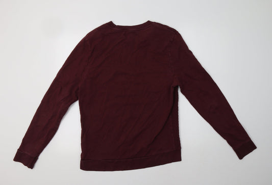 River Island Womens Purple Cotton Pullover Hoodie Size M