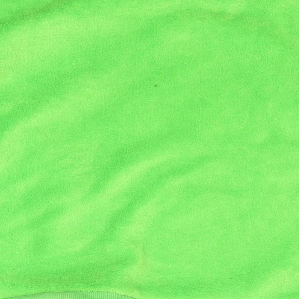 F&F Boys Green Round Neck Polyester Pullover Jumper Size 8-9 Years - Minecraft