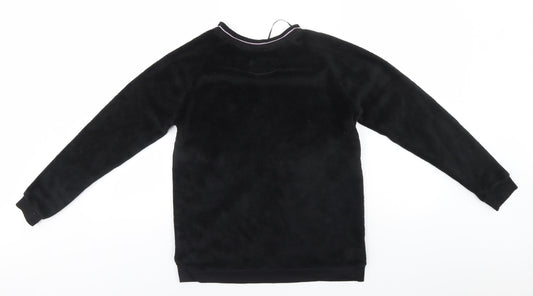 Disney Womens Black Round Neck  Polyester Pullover Jumper Size 10   - Marie, The Aristocats