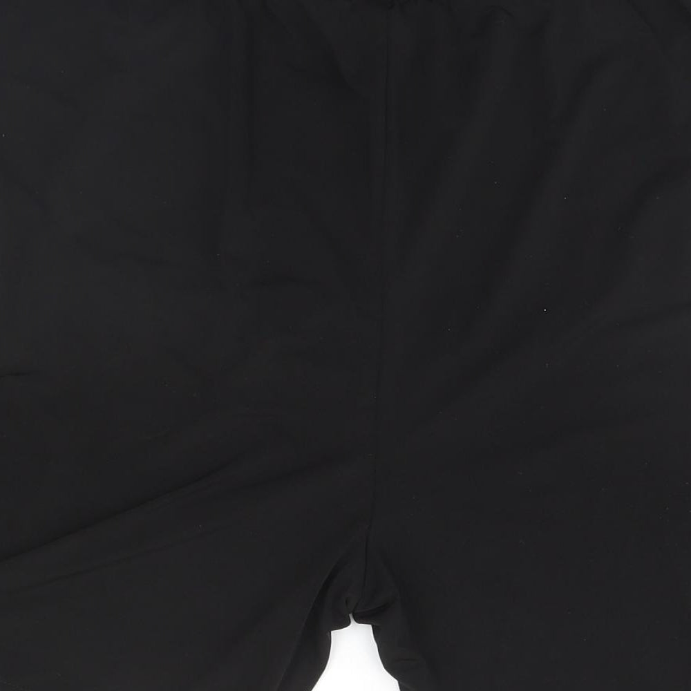 SheIn Womens Black Polyester Compression Shorts Size XL L7 in Regular
