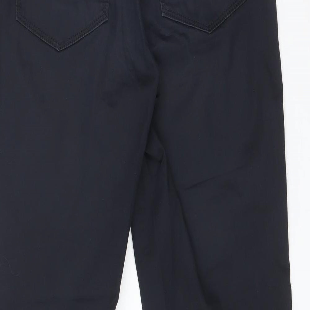 GARDEUR Womens Blue Cotton Straight Jeans Size 10 L26 in Regular