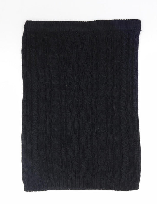 Peacocks Womens Black Acrylic Straight & Pencil Skirt Size M