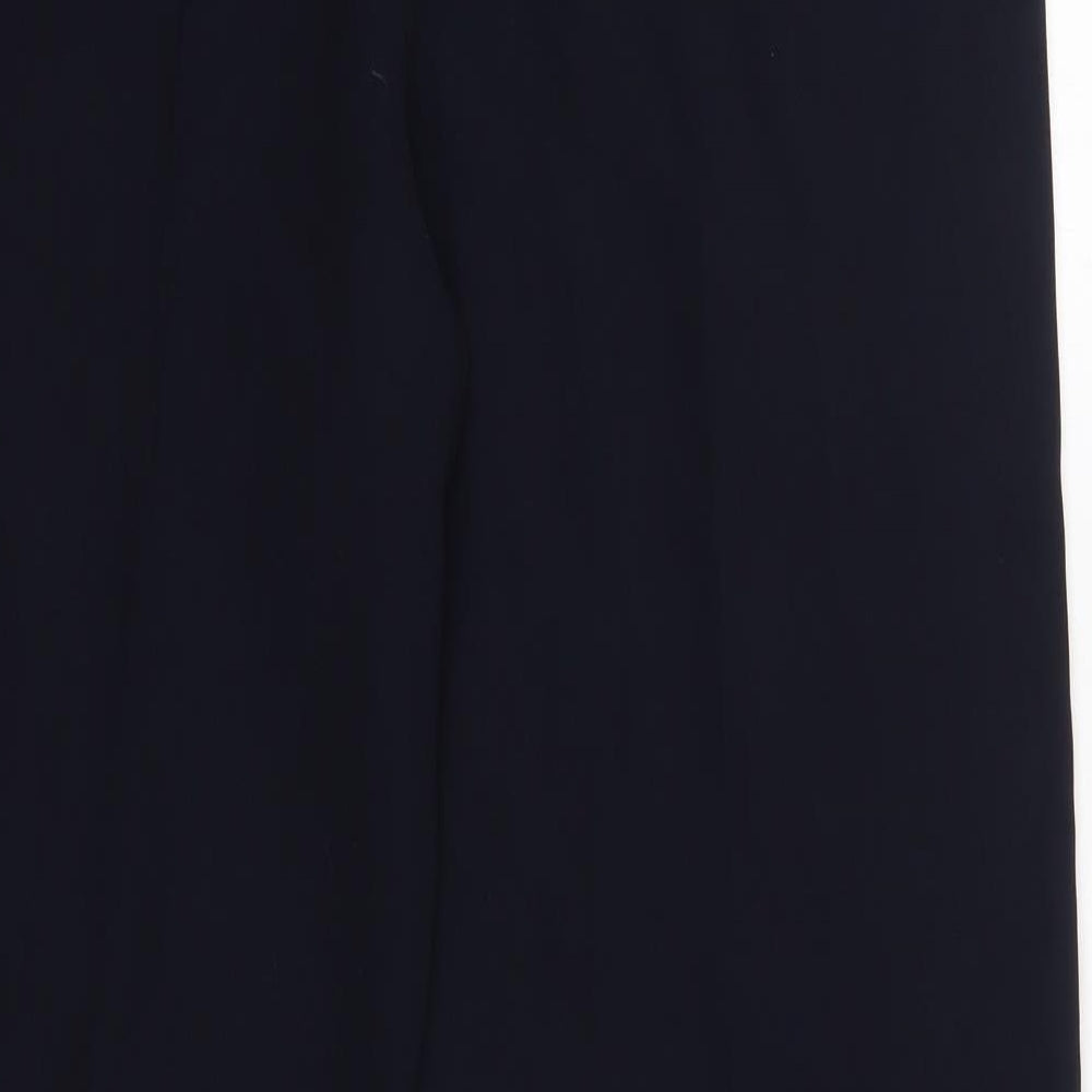 Satsuma Womens Blue Polyester Dress Pants Trousers Size 16 L29 in Regular