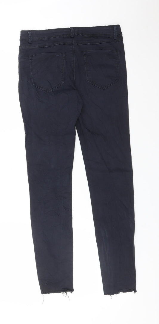 Amisu Womens Blue Skinny Jeans Size 8 L27 in Regular