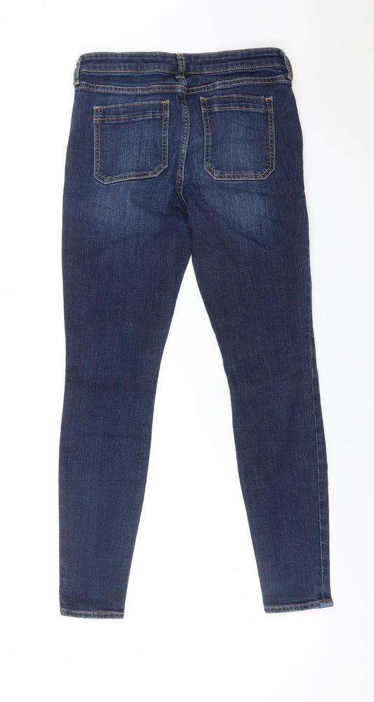 Gap Womens Blue Cotton Skinny Jeans Size 6 L27 in Regular