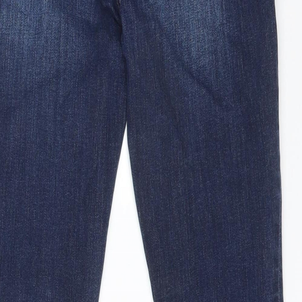 Gap Womens Blue Cotton Skinny Jeans Size 6 L27 in Regular