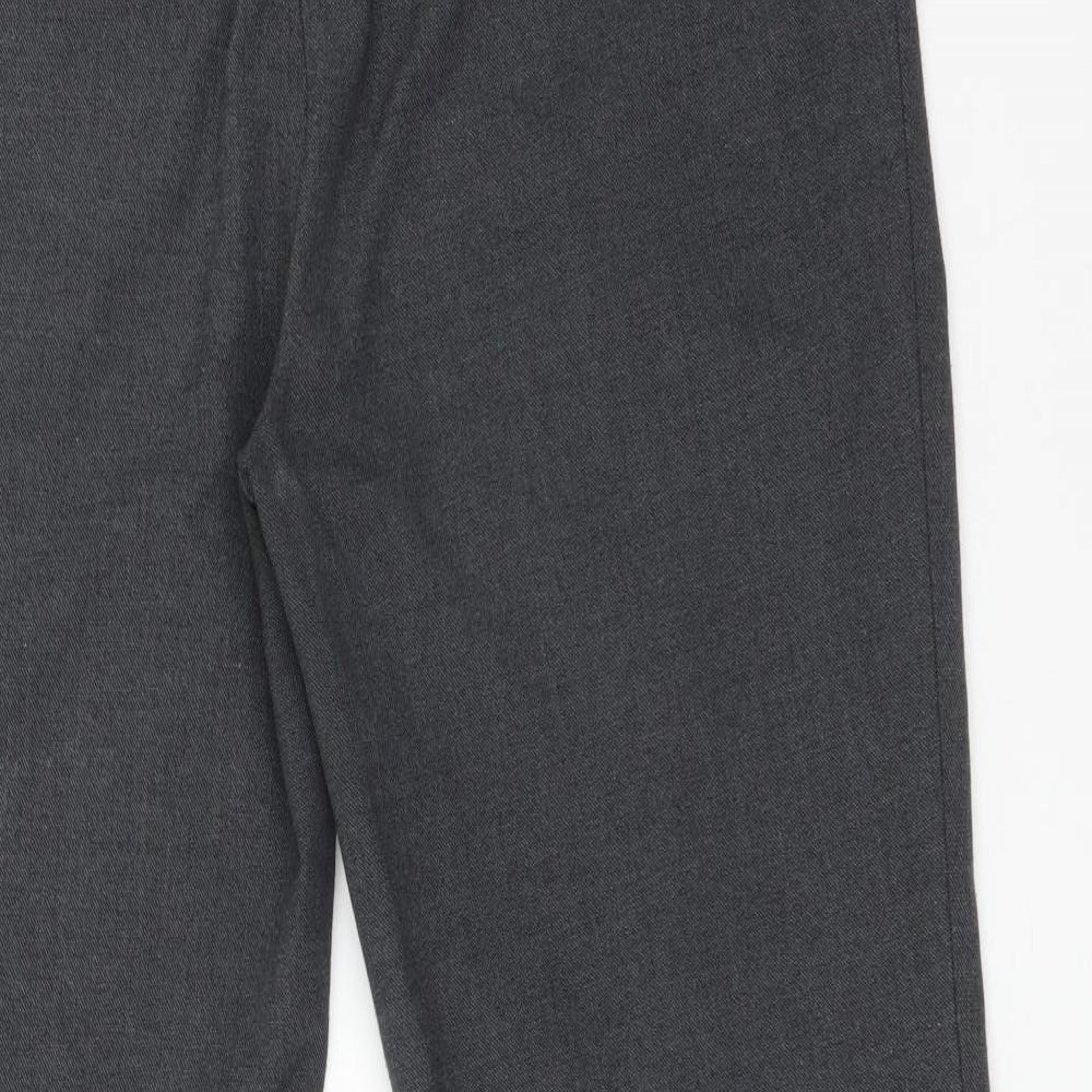 Soon Womens Grey Polyester Trousers Size 16 L29 in Regular