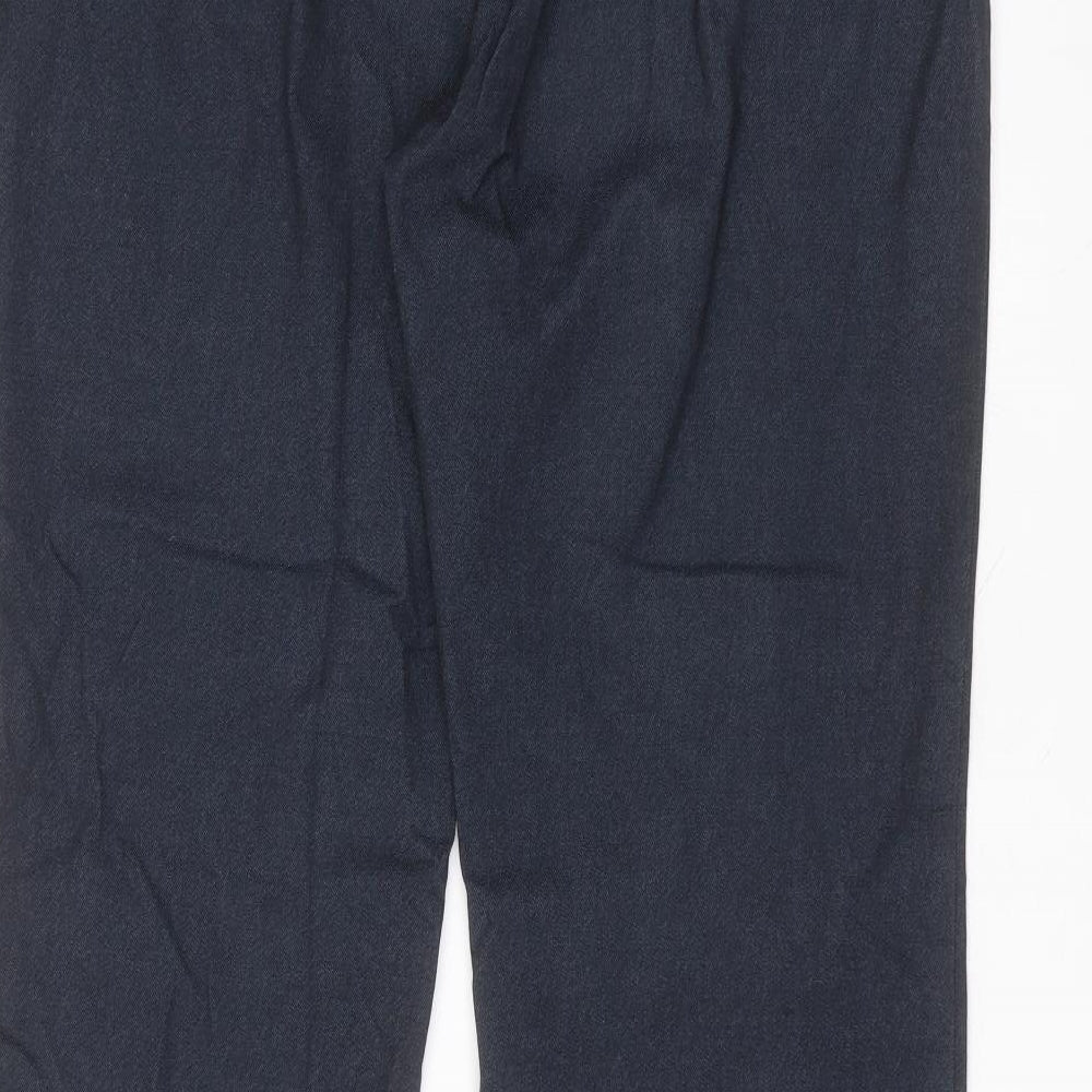 ORSAY Womens Blue Polyester Trousers Size 38 in L31 in Regular