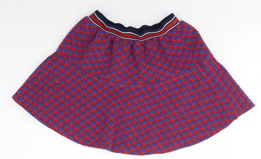 Montecid Girls Multicoloured Polyester A-Line Skirt Size 8 Years Regular