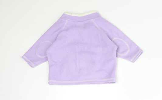 NEXT Purple Polyester Pullover Jumper Size 3-6 Months
