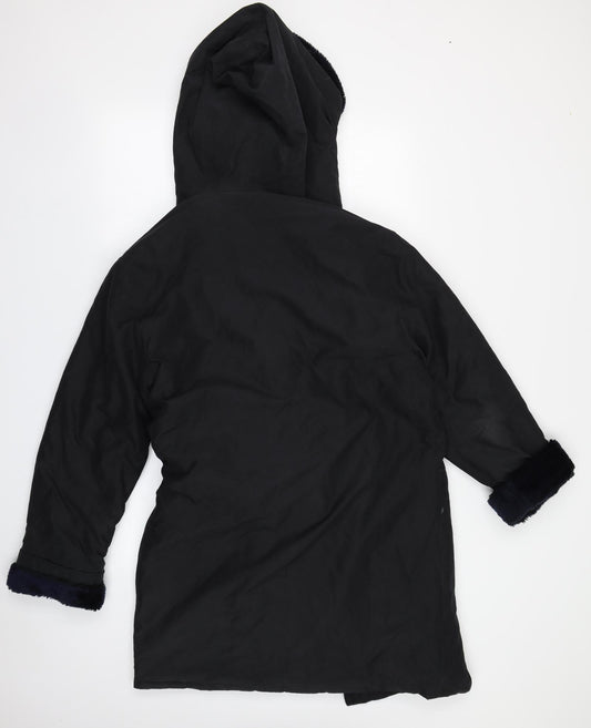 Preworn Womens Brown Overcoat Coat