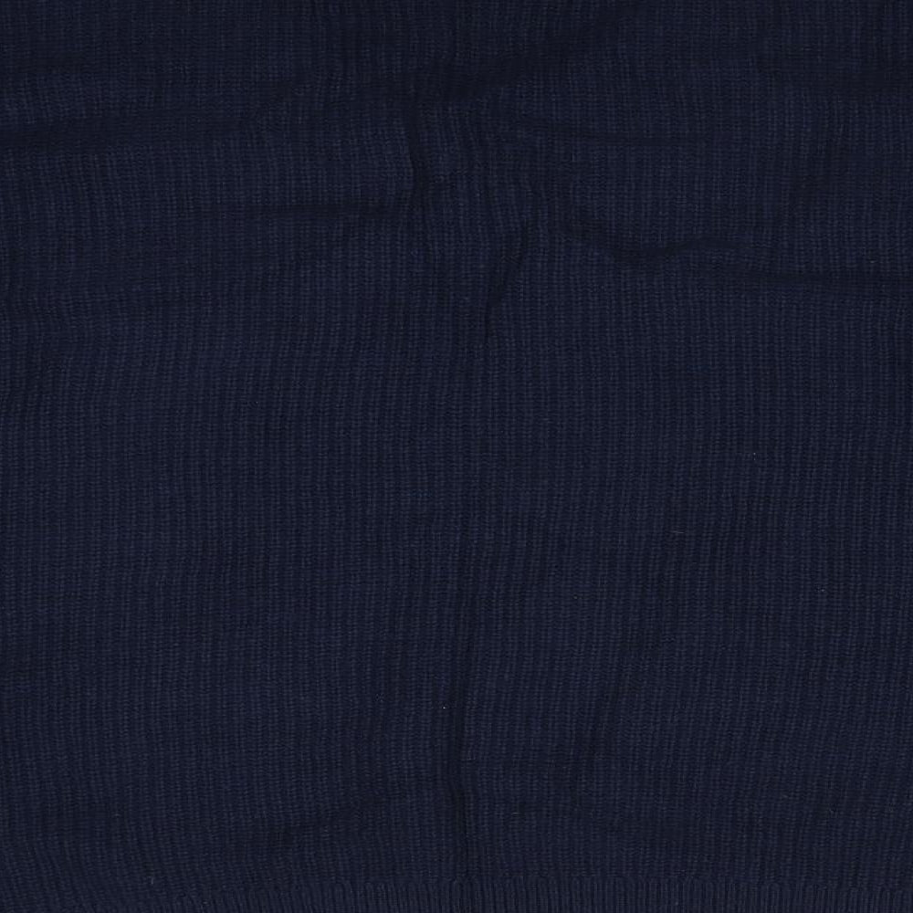 M&S Mens Blue Cotton Pullover Sweatshirt Size L