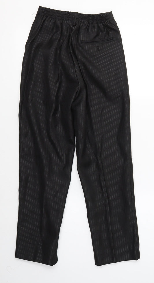 K. R. Collection Boys Black Polyester Dress Pants Trousers Size 9 Months Regular