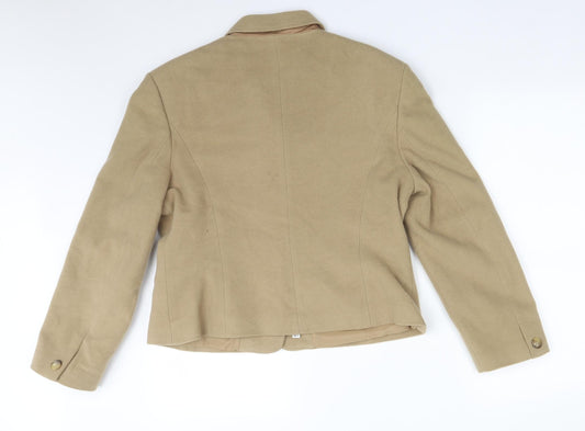 NEXT Womens Brown Jacket Size 14