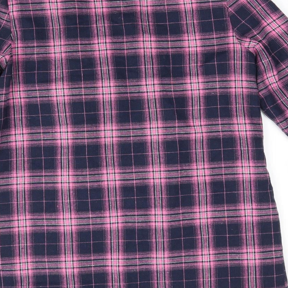 Heartbreak Womens Blue Check Jacket Size 8 - Navy & Pink