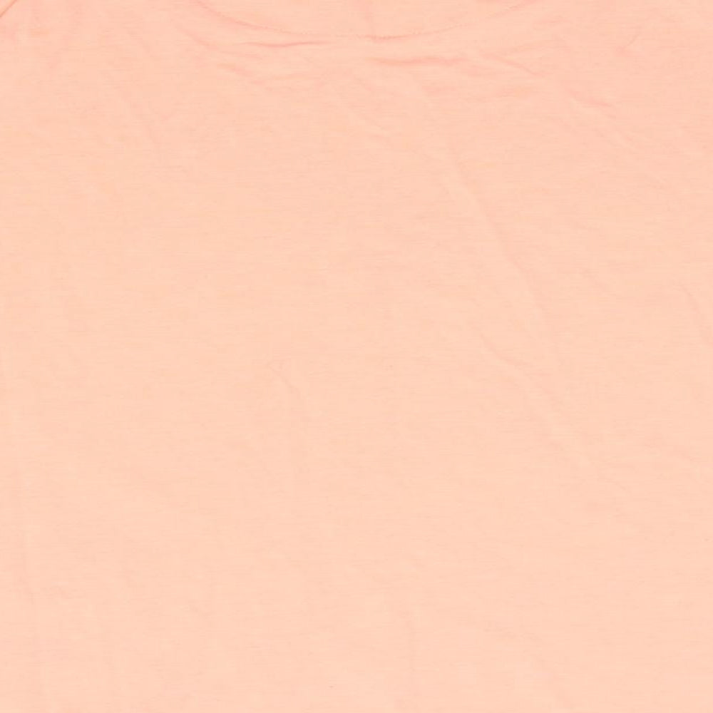 M&S Girls Multicoloured Solid Polyester Top Pyjama Top Size 12-13 Years