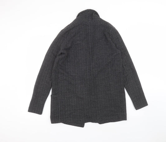 River Island Womens Black Polka Dot Jacket Size 10