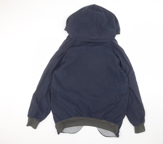 tessara Mens Blue Parka Coat Size M