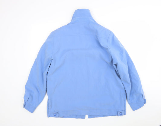 JBC Womens Blue Overcoat Coat Size 16