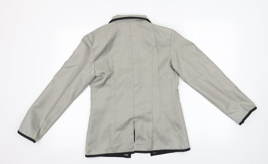 Preworn Womens Green Jacket Blazer Size M