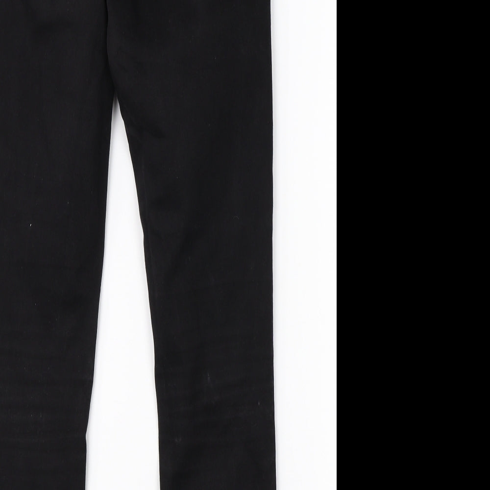Denim Co Womens Black Cotton Skinny Jeans Size 10 L26 in Regular