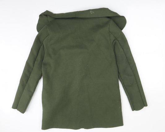 Preworn Womens Green Jacket Coat Size S