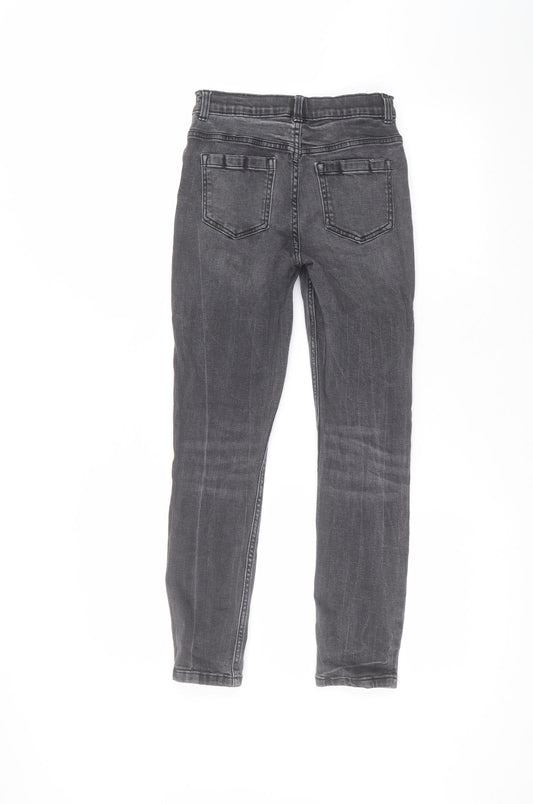 TU Girls Black Cotton Skinny Jeans Size 11 Years Regular