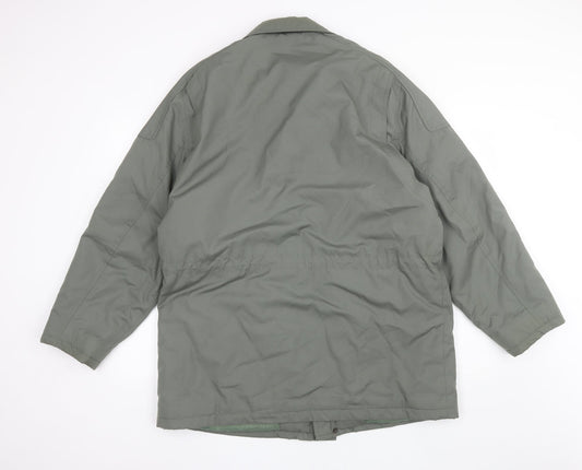 Dannimac Womens Green Overcoat Jacket Size 42
