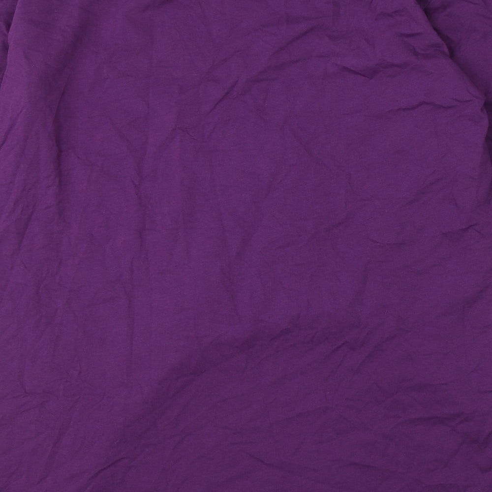 ASOS Womens Purple Cotton Pyjama Top Size 8
