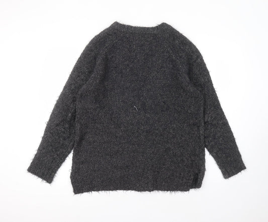 George Womens Black Jacket Coatigan Size 10