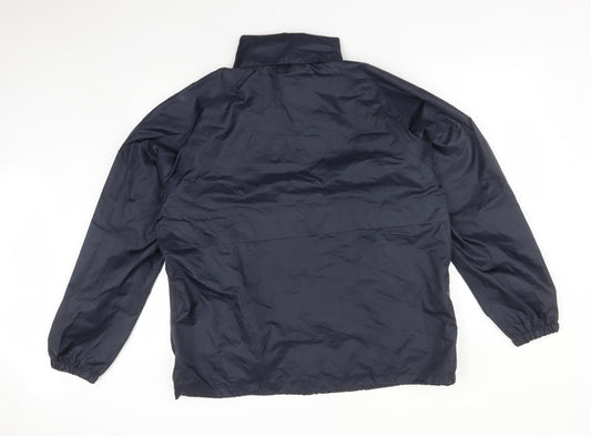 RESULT CORE Mens Blue Overcoat Coat Size M