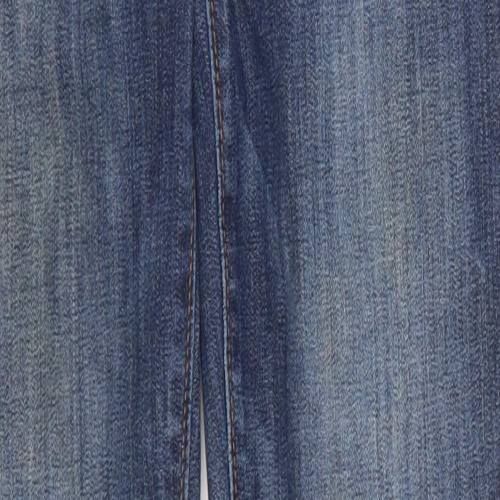 Gap Womens Blue Cotton Skinny Jeans Size 26 in L30 in Regular