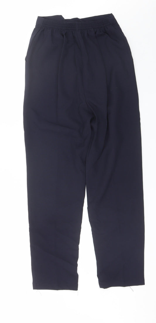 NSF Womens Blue Polyester Capri Trousers Size 10 L25 in Regular