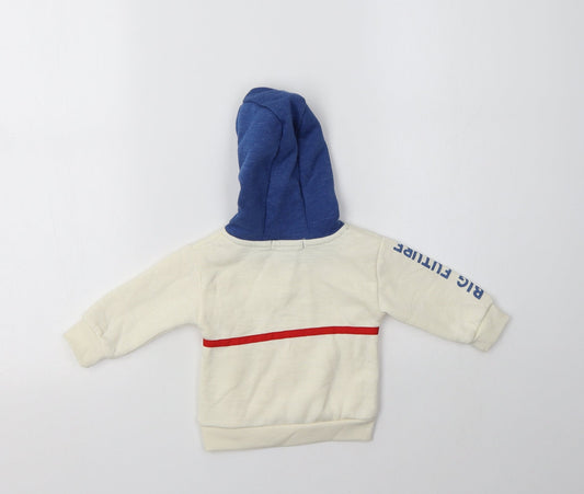 Primark Baby Ivory Striped Pullover Jumper Size 3-6 Months