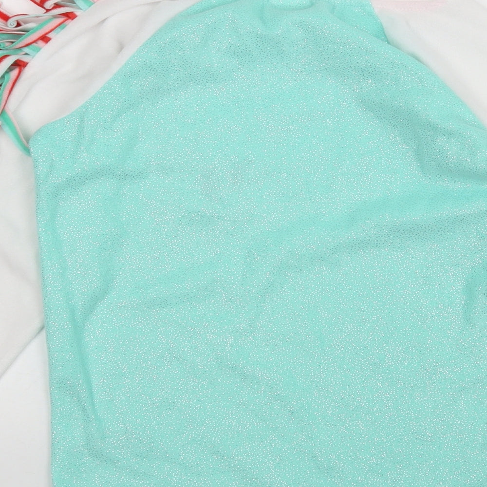 Cat & Jack Girls Multicoloured Polyester Top Pyjama Top Size 11 Years - Unicorn