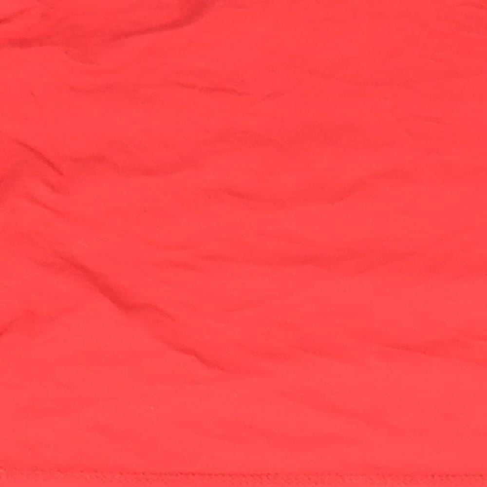 George Boys Red Cotton Basic T-Shirt Size 2-3 Years Round Neck - Dinosaur