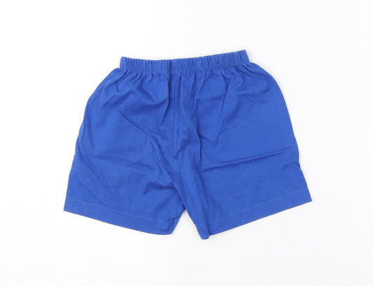 Pororo Boys Blue Cotton Sweatpants Trousers Size 12 Months - pororo