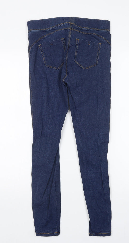 Denim Co Womens Blue Cotton Jegging Jeans Size 8 L26 in Regular