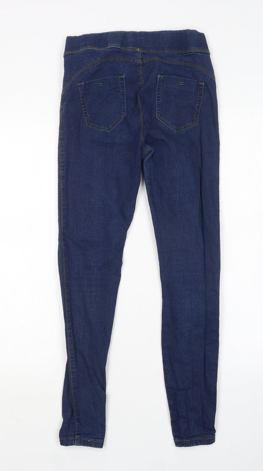 Denim co Womens Blue Cotton Jegging Jeans Size 10 L27 in Regular