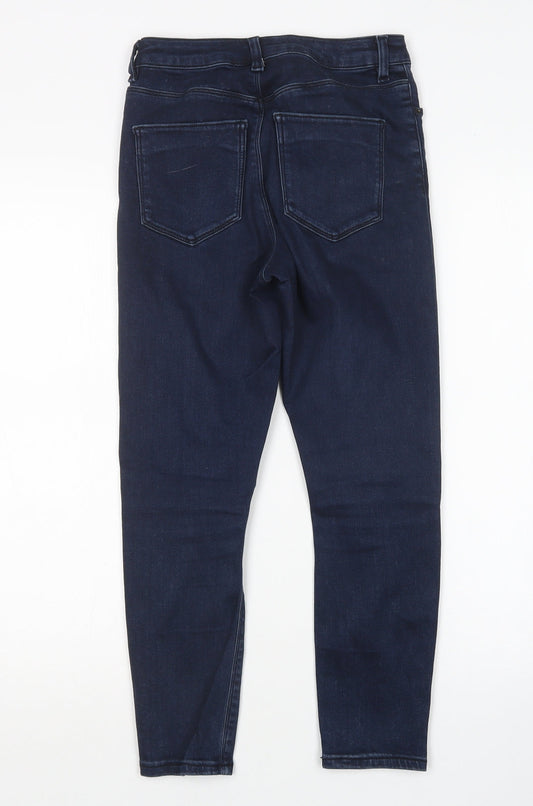 ASOS Womens Blue Cotton Skinny Jeans Size 26 in L23 in Regular
