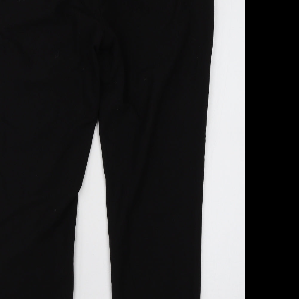 Principles Womens Black Viscose Dress Pants Trousers Size 12 L23 in Regular