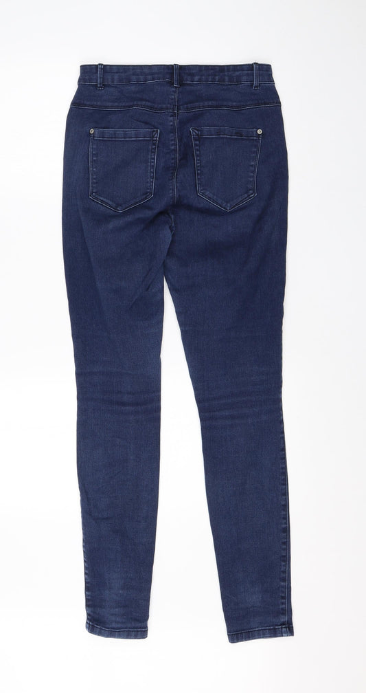 Only Womens Blue Cotton Jegging Jeans Size 32 in L28 in Regular