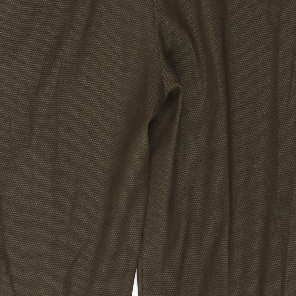NEXT Womens Green Viscose Dress Pants Trousers Size 34 in L25 in Regular