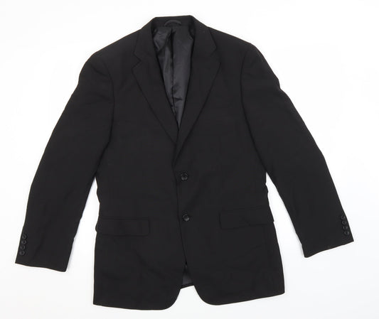 Burton Mens Brown Overcoat Blazer Size 38