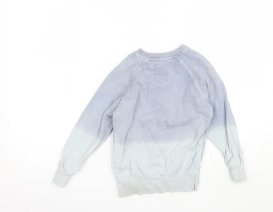 Matalan Boys Blue Round Neck Cotton Pullover Jumper Size 6 Years - Legend