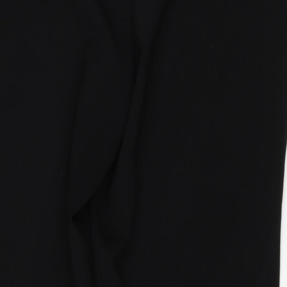 Principles Womens Black Viscose Dress Pants Trousers Size 12 L28 in Regular