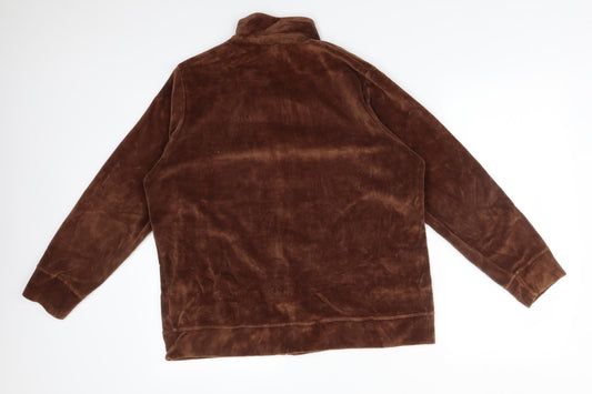 ALEXARA Mens Brown Jacket Size L
