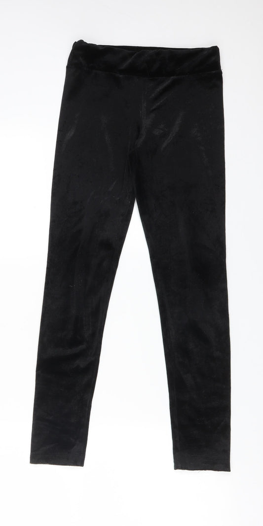 George Womens Black Leggings Size M L26 in
