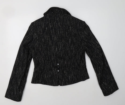 Principles Womens Black Jacket Blazer Size 12